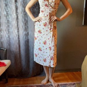 Rouje wrap skirt floral Avril